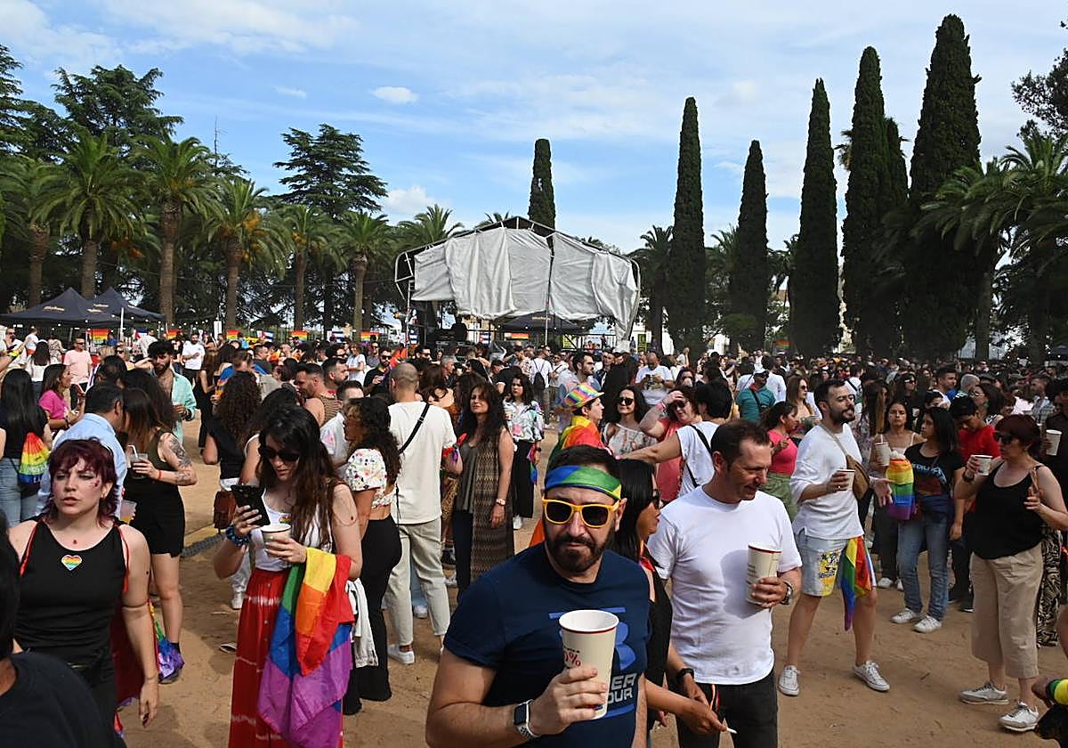 Ambiente de Los Palomos en la Alcazaba