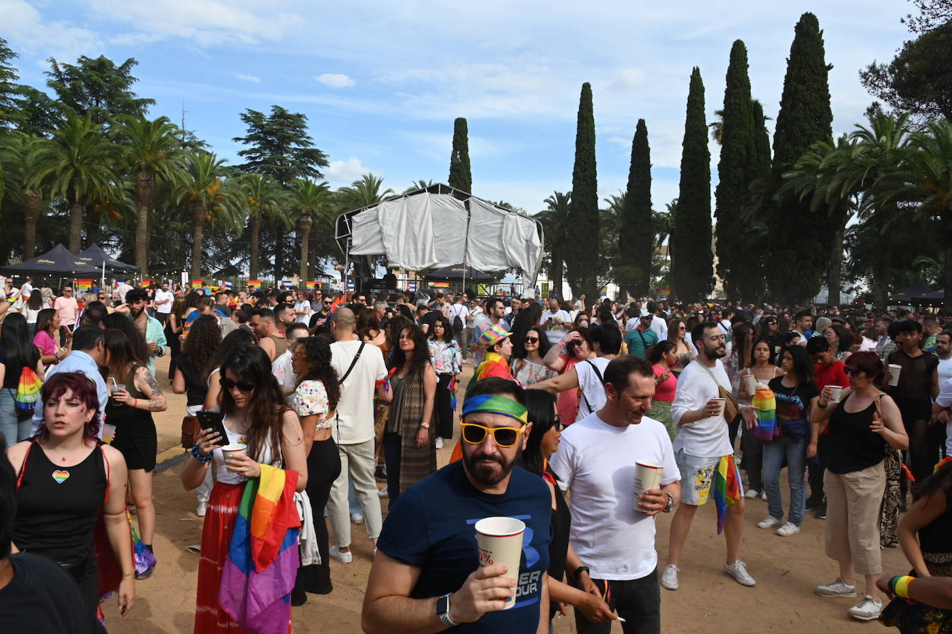 Ambiente de Los Palomos de Badajoz