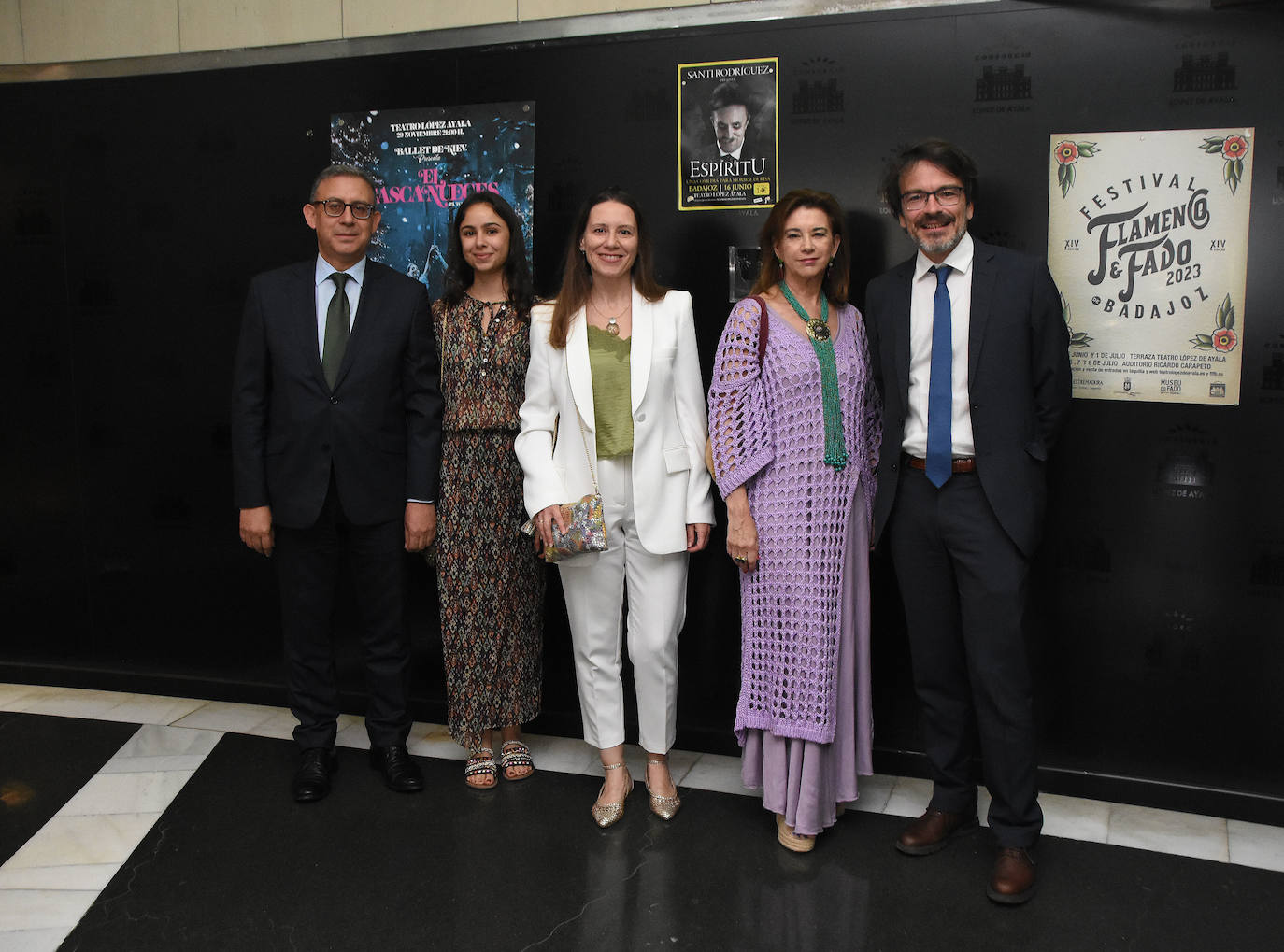 Alberto Benito, Clara Benito, Adela Barquero, Beatriz Urigardi y David Martín