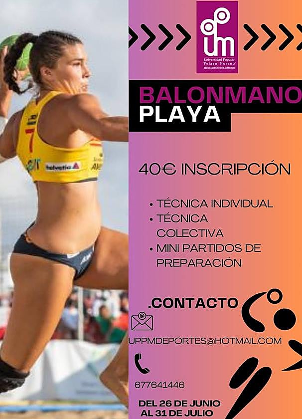 Aprende sobre Balonmano-Playa en Calamonte