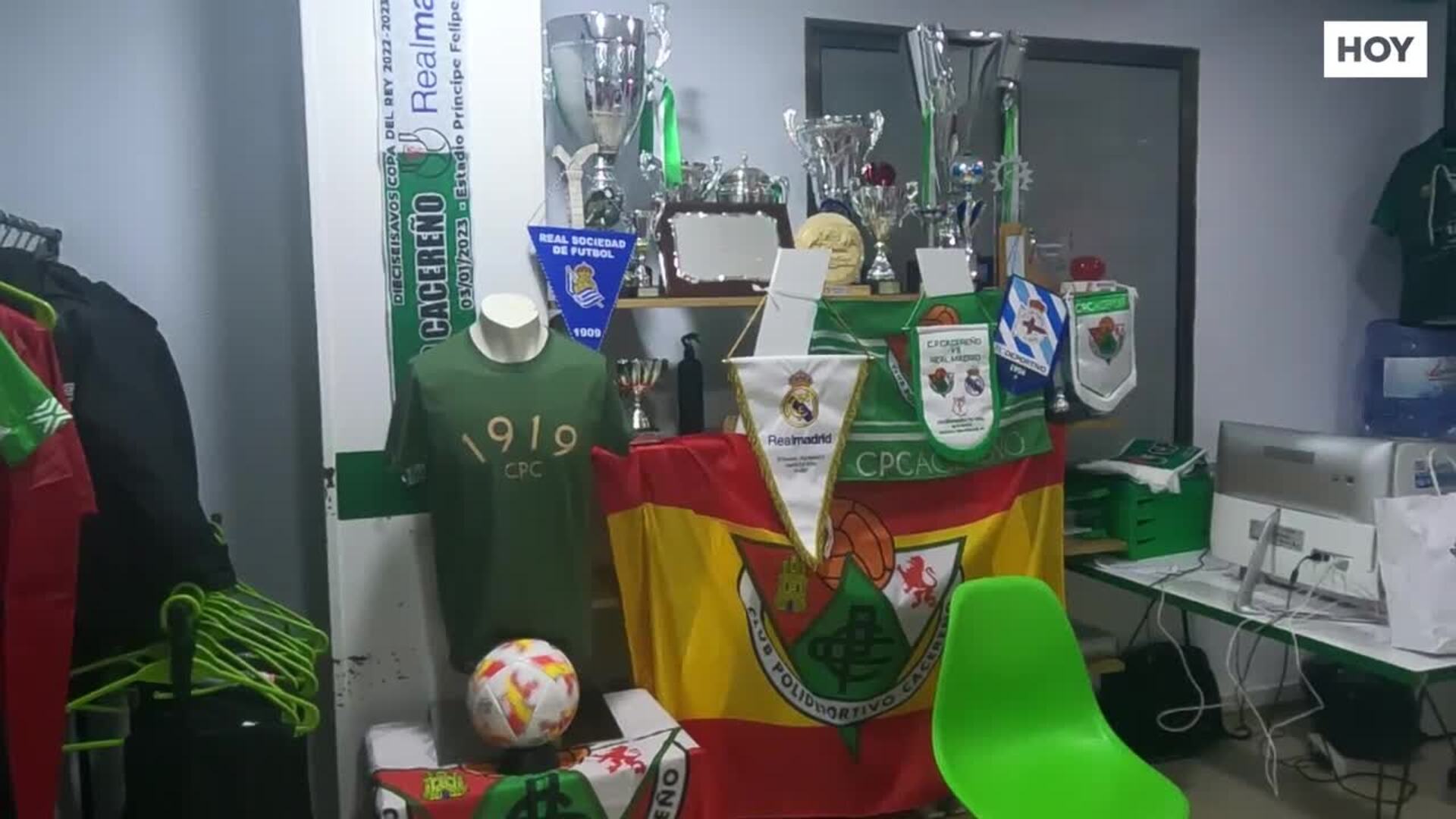 Carlos Ordóñez presidente del Cacereño Hoy