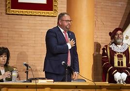 Pleno de investidura en el Ayuntamiento de Mérida