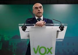 Buxadé: «No podemos renunciar a que Vox tenga miembros en el gobierno de Extremadura»