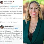 Alabanzas y críticas machistas para María Guardiola en las redes sociales