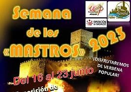 Cartel anunciador de 'Los Mastros' 2023.
