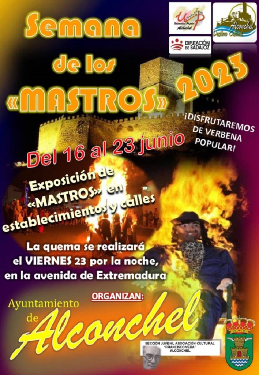 Cartel anunciador de 'Los Mastros' 2023.