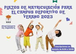 Fechas de inscripción para los Campus Deportivos de Verano