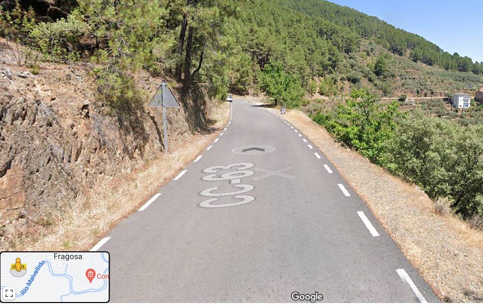 CC-63 cerca de Fragosa.