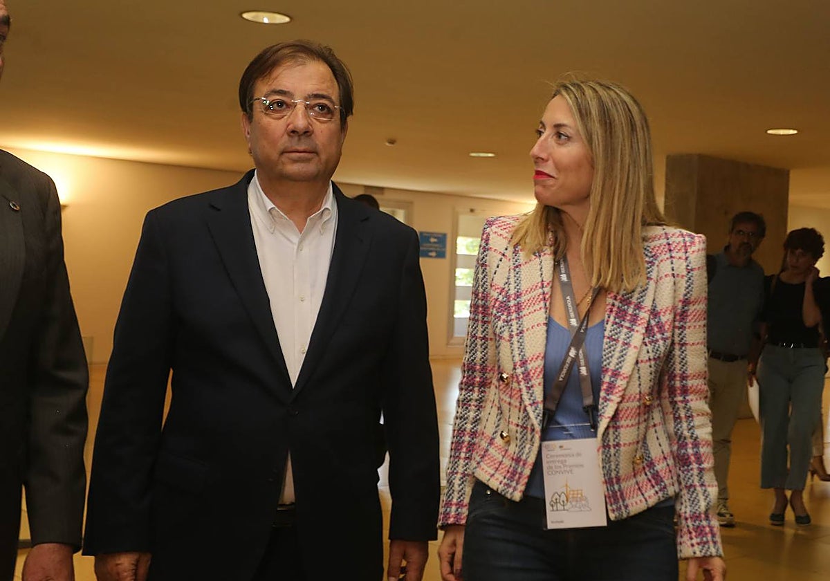 Guardiola, Vara y al fondo Extremadura