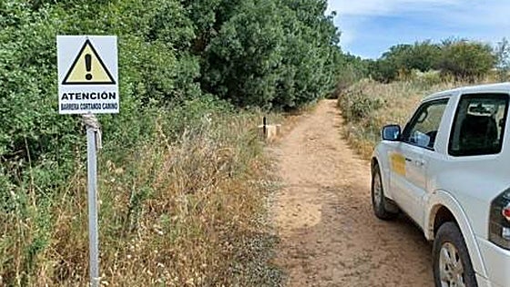 La Confederación Hidrográfica del Guadiana denunciará a los que accedan en coche a zonas prohibidas del río