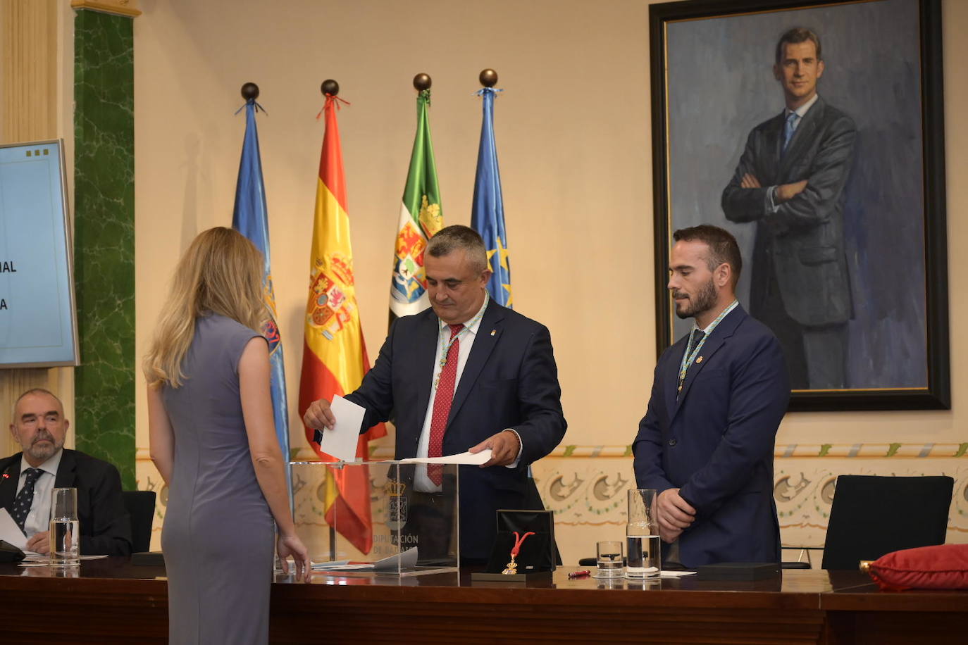 Pleno de la constitución de la Diputación de Badajoz (II)