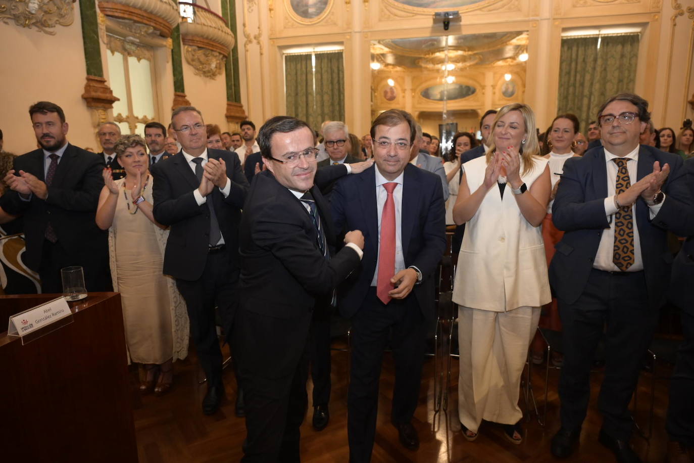 Pleno de la constitución de la Diputación de Badajoz (II)