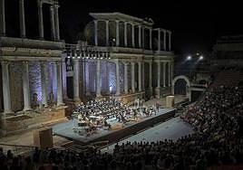 Imágenes del concierto 'La Orestiada' cita que ha inaugurado el Festival de Mérida