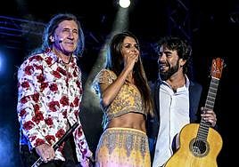 Actuación del grupo 'Supertrío' en el Festival de Flamenco y Fado
