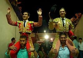 Triple puerta grande en el inicio del Circuito de Extremadura en Casar de Cáceres