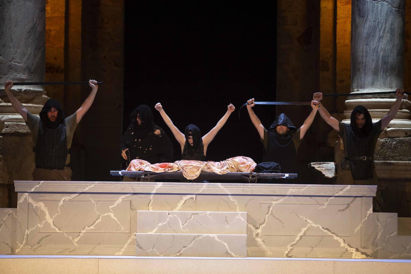 Escena de la obra teatral 'Shakspeare en Roma'
