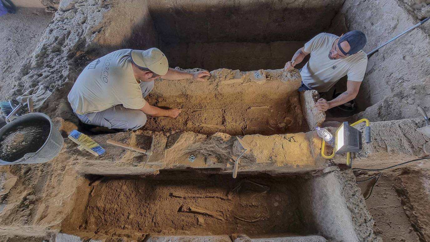 Hallazgo en la Casa del Anfiteatro de Mérida