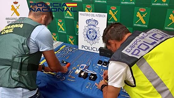 Detenida en Badajoz una banda especializada en el robo de viviendas