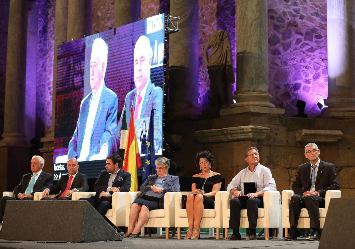 Entrega de las Medallas de Extremadura en una imagen de archivo.