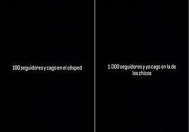 Pantallazos de una cuenta de Instagram que solicita seguidores a cambio de defecar en la piscina municipal.