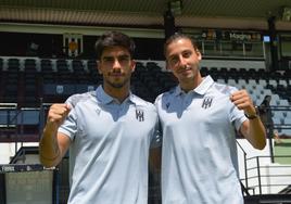 Raúl Prada y Raúl Beneit en la presentación de ambos.