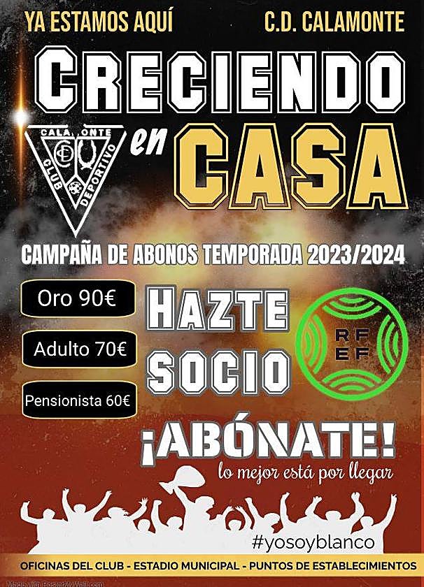 Campaña de abonos del CD Calamonte