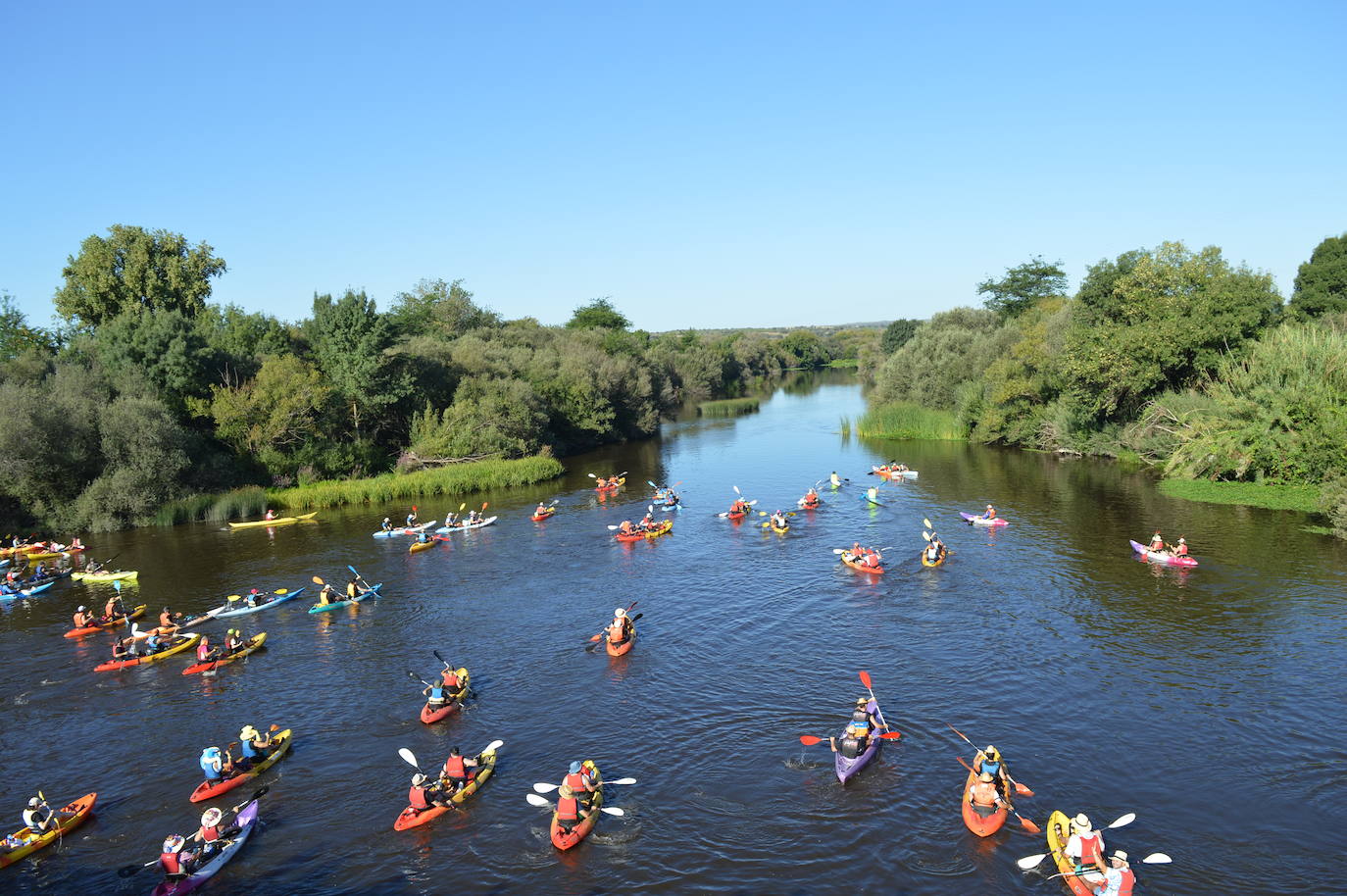 XIV descenso Río Alagón, en imágenes