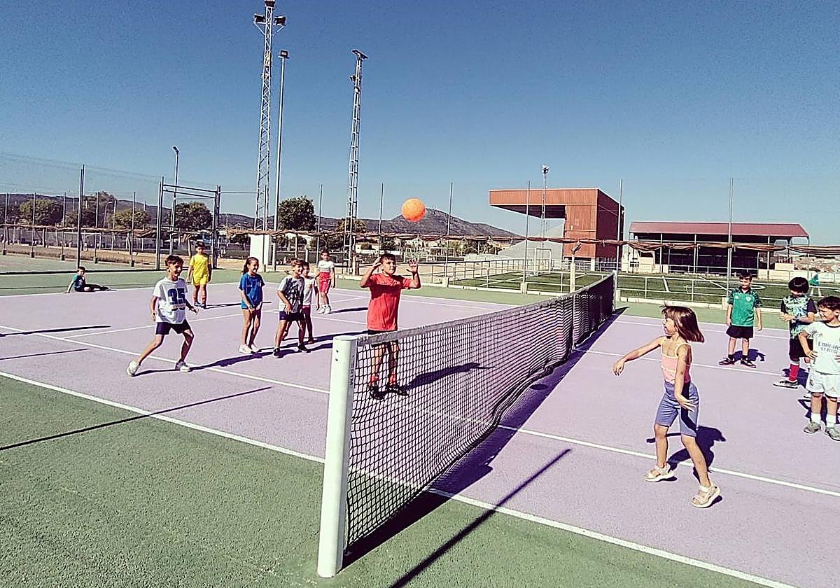 Un grupo de niños durante una actividad en el Campus.
