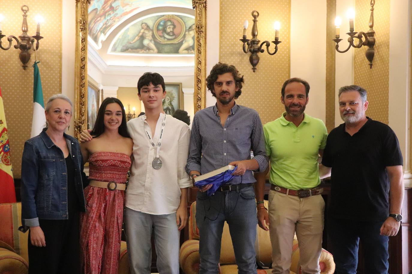 Recepción a Mauro Méndez. 