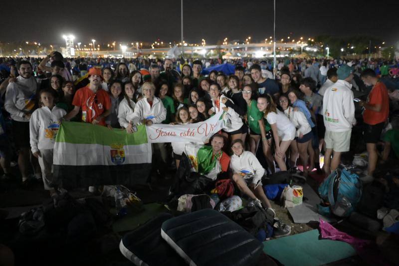 Extremeños en el encuentro con el Papa en Lisboa (II)