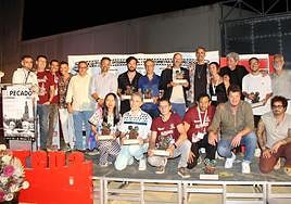 Algunos galardonados en el XXII Certamen Internacional de Cortometrajes 'El Pecado 2023'.