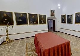 Salón de los Hijos Ilustres de Fregenal de la Sierra.