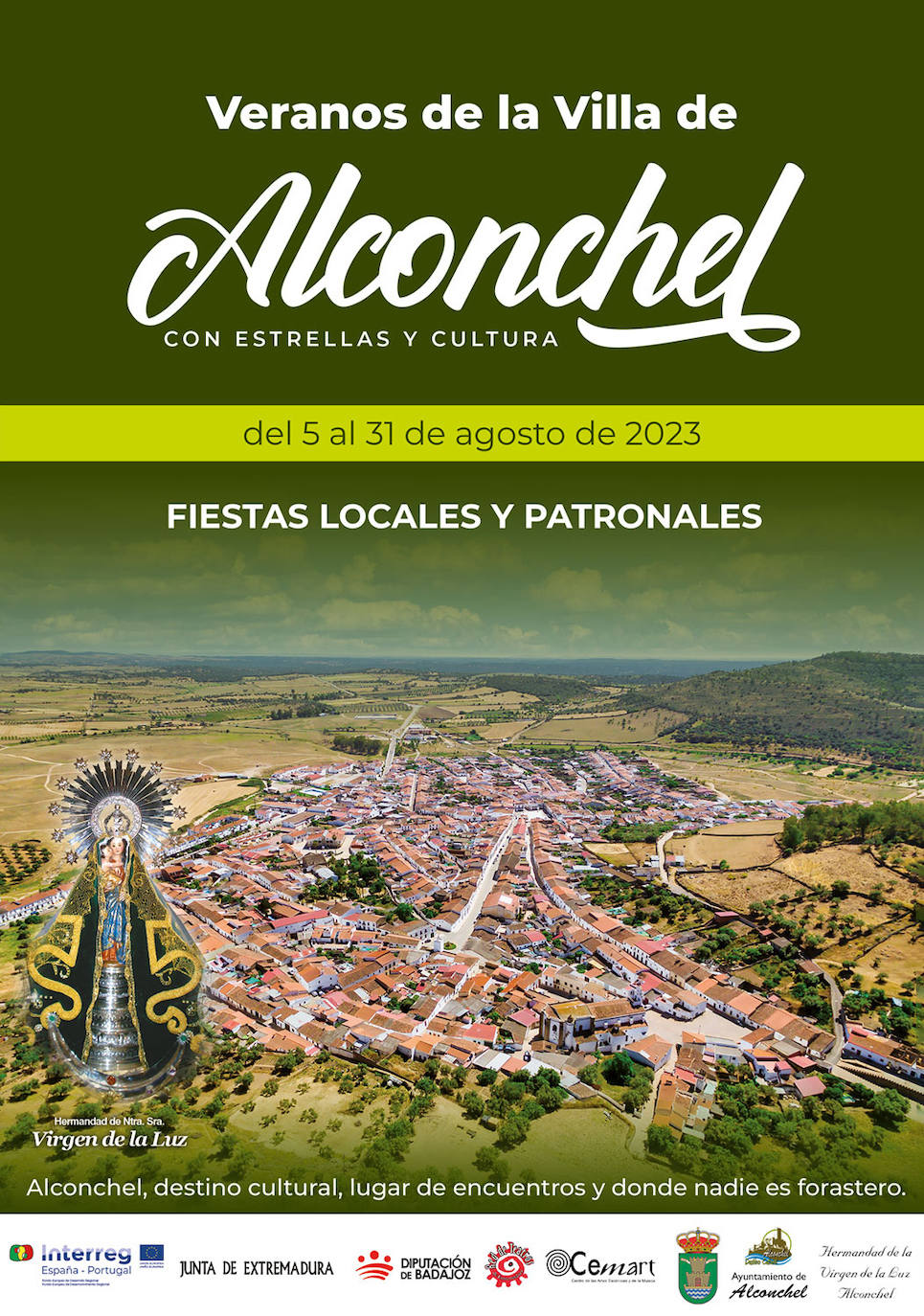 Cartel de las Fiestas Locales y Patronales 2023.