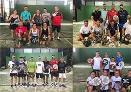 Participantes en el torneo.