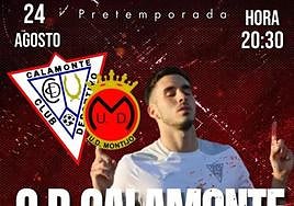 El Calamonte recibe al Montijo para un nuevo amistoso