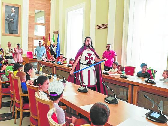 Campamentos del Imas en el Ayuntamiento.