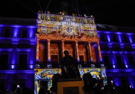 Ayuntamiento de Badajoz en la Noche en Blanco de 2022