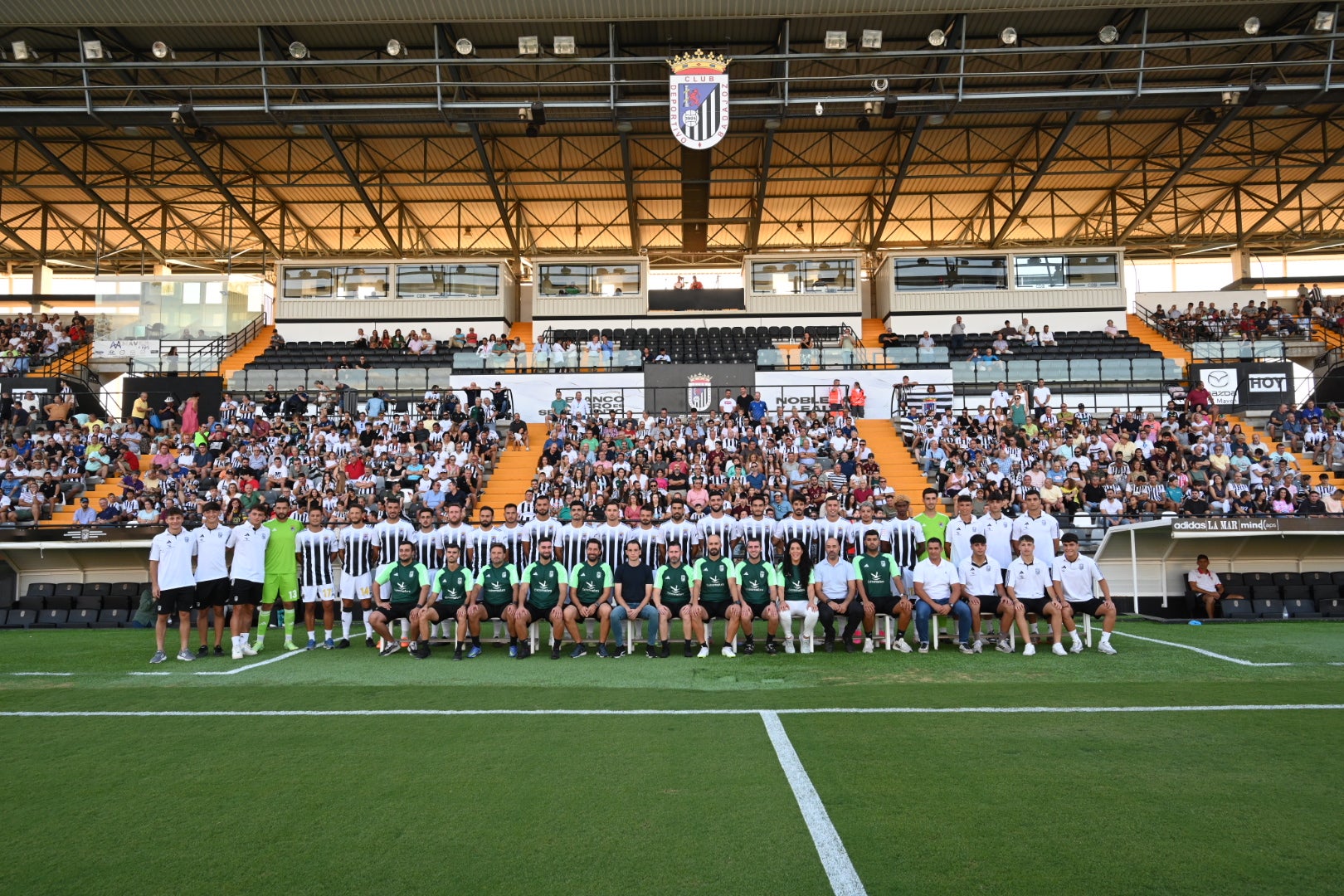 Así fue la presentación del CD Badajoz