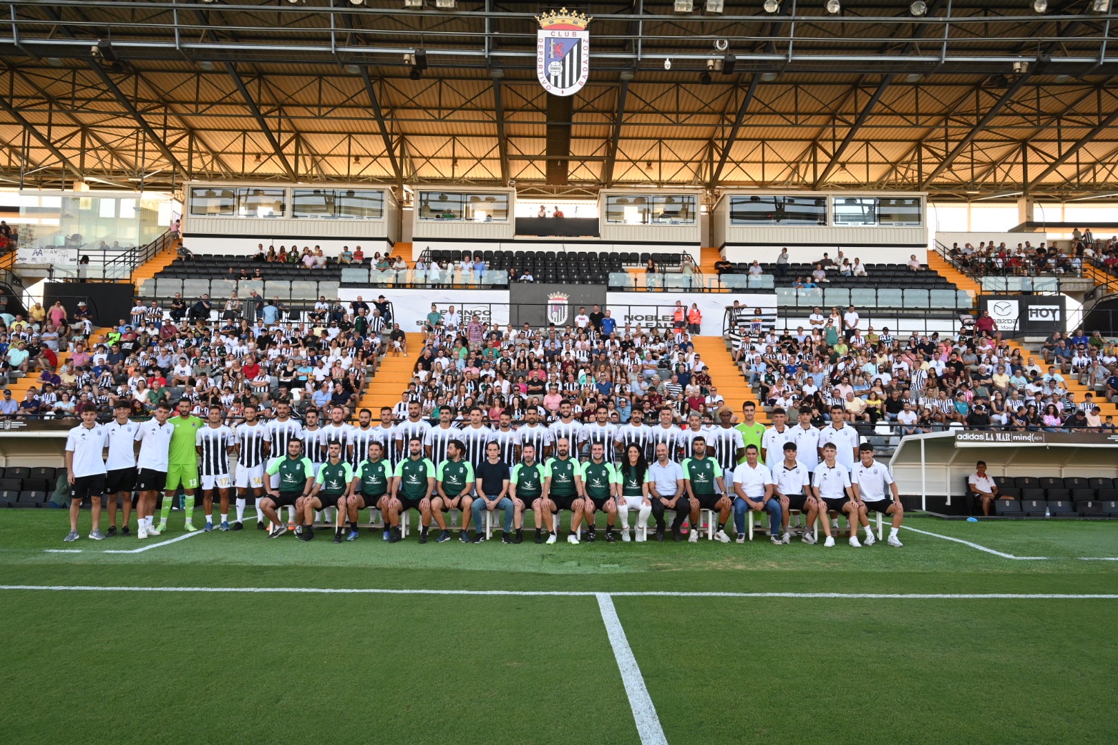 Así fue la presentación del CD Badajoz