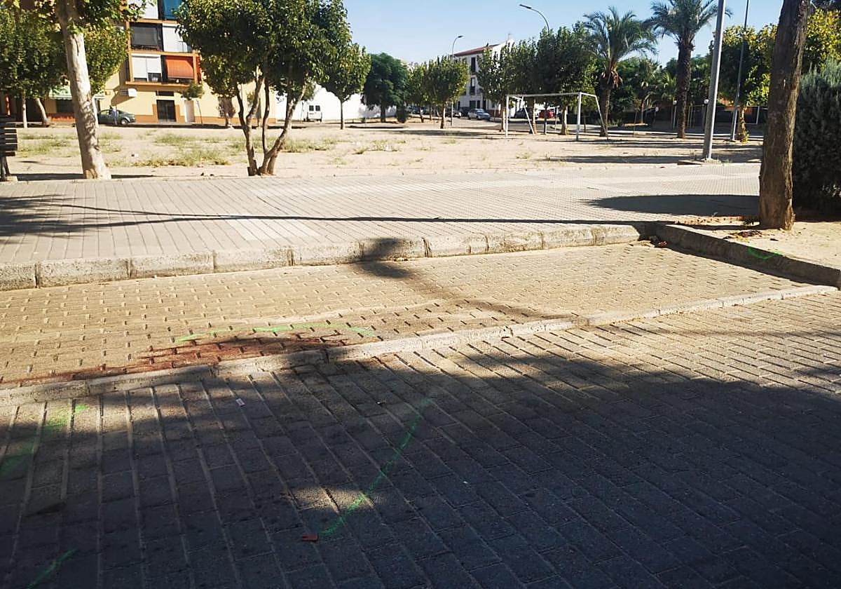 Lugar del accidende.