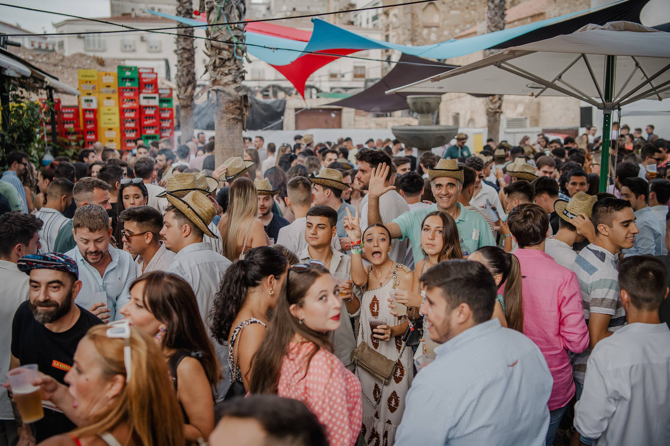 Ambiente este viernes en la Feria de Mérida