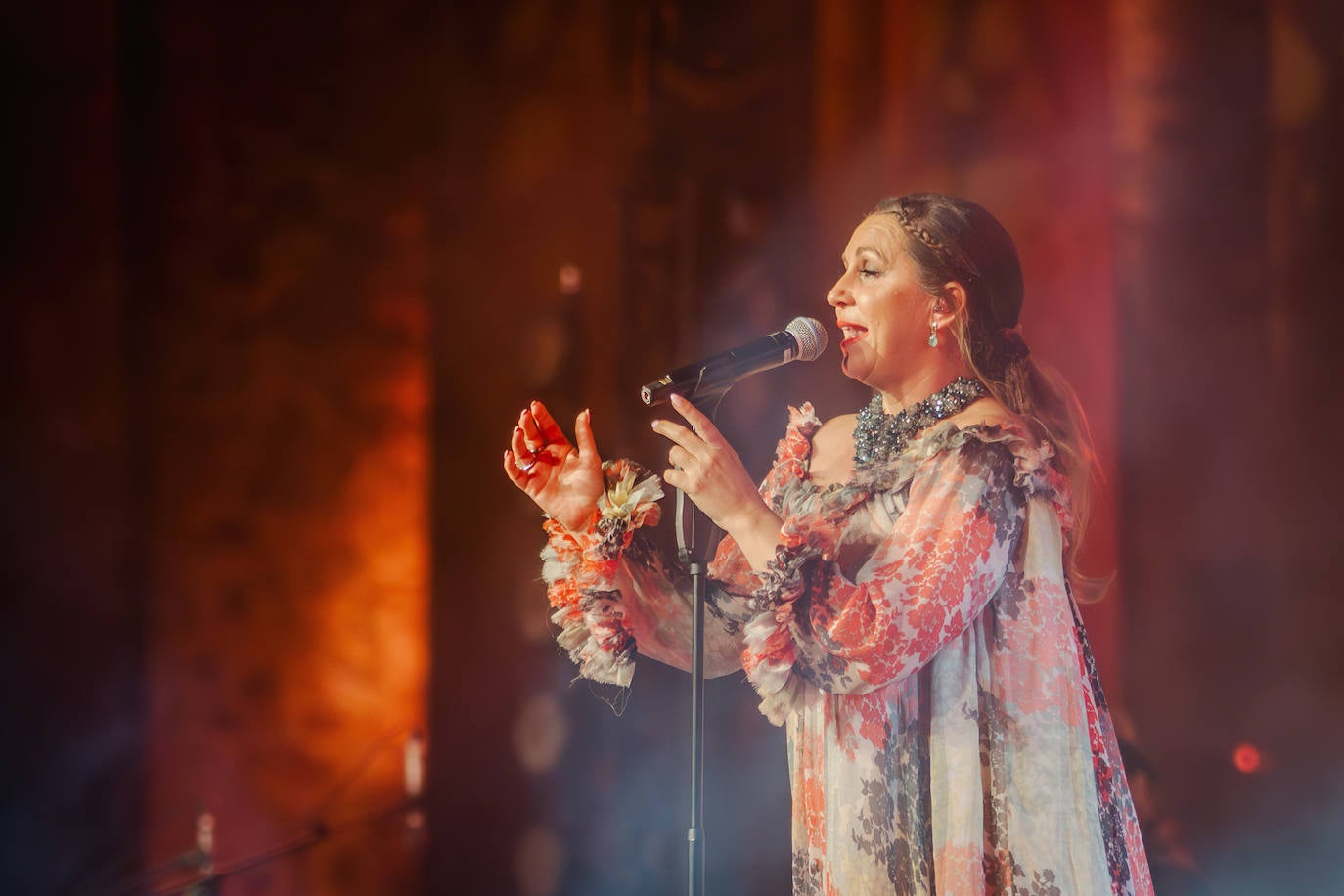 Concierto de Niña Pastori en el Teatro Romano