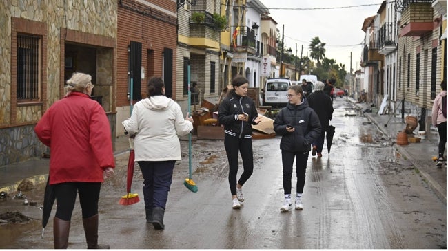 Imagen antes - La Roca de la Sierra recupera la normalidad, pese al miedo a sufrir una nueva riada