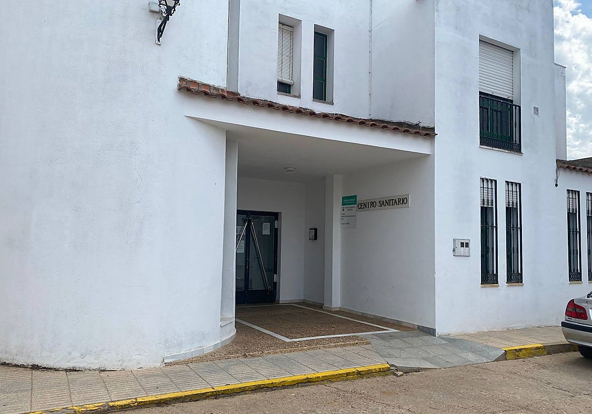 Consultorio médico de la localidad de Cristina, una de las afectadas.