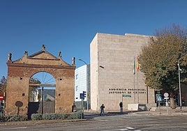 Las tres procesadas fueron juzgadas en el Palacio de Justicia de Cáceres.