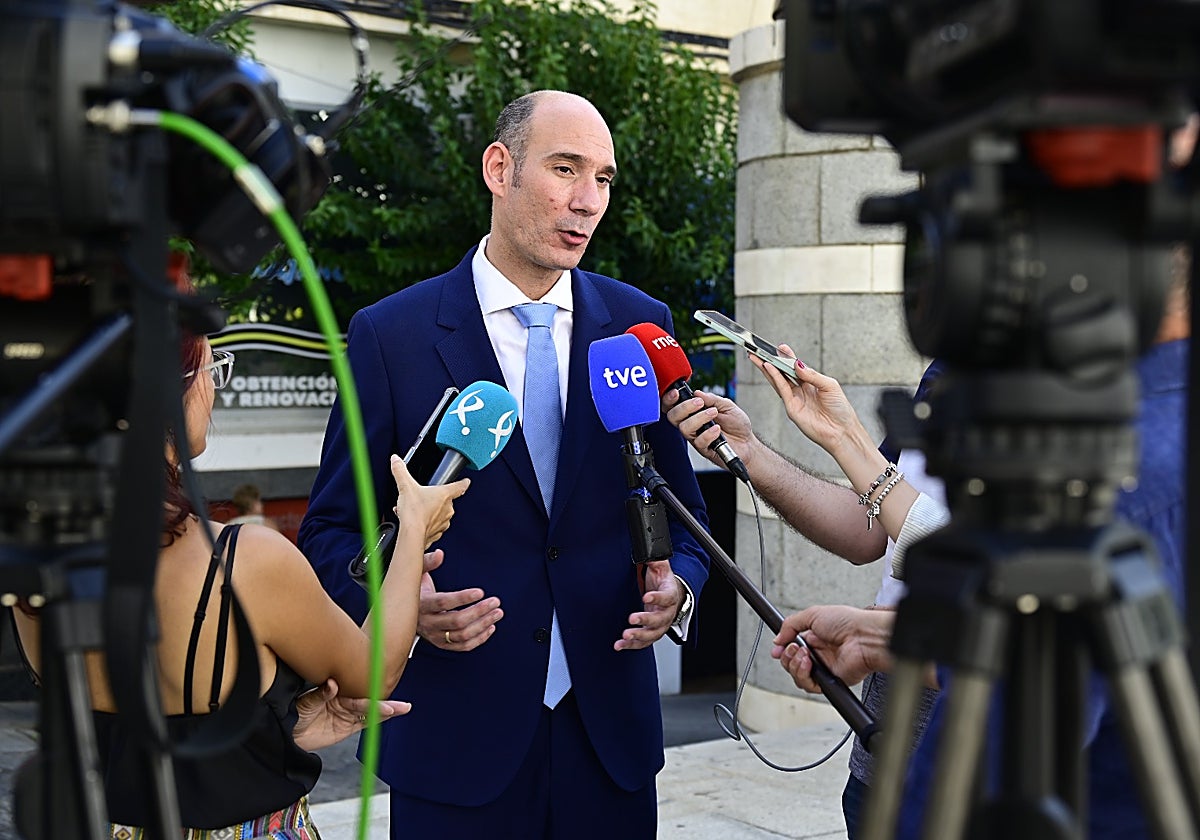 José Ángel Sánchez Juliá, portavoz del Grupo Parlamentario del PP.