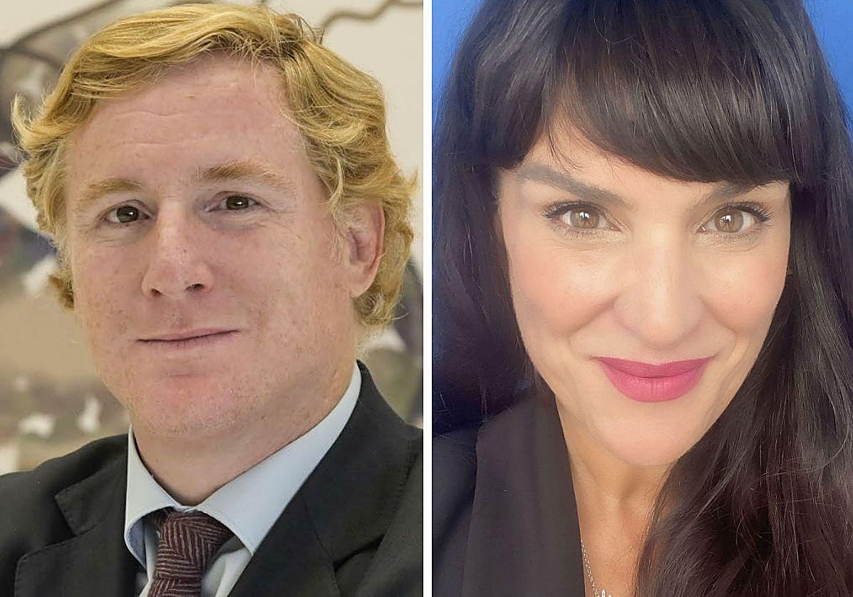 Ignacio Gragera, alcalde de Badajoz, y Concha Baños, concejala del PSOE.