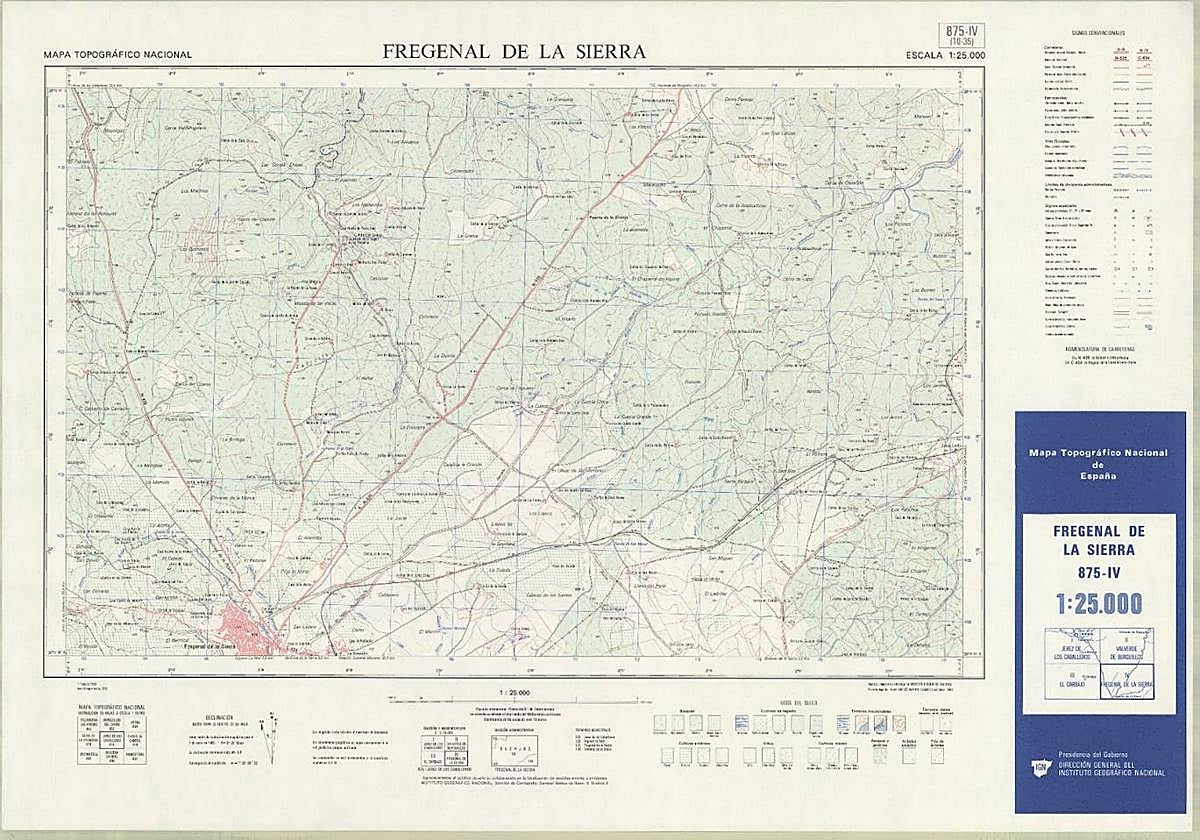 MTN de Fregenal de la Sierra.