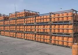 La bombona de butano alcanza su precio más bajo en un año