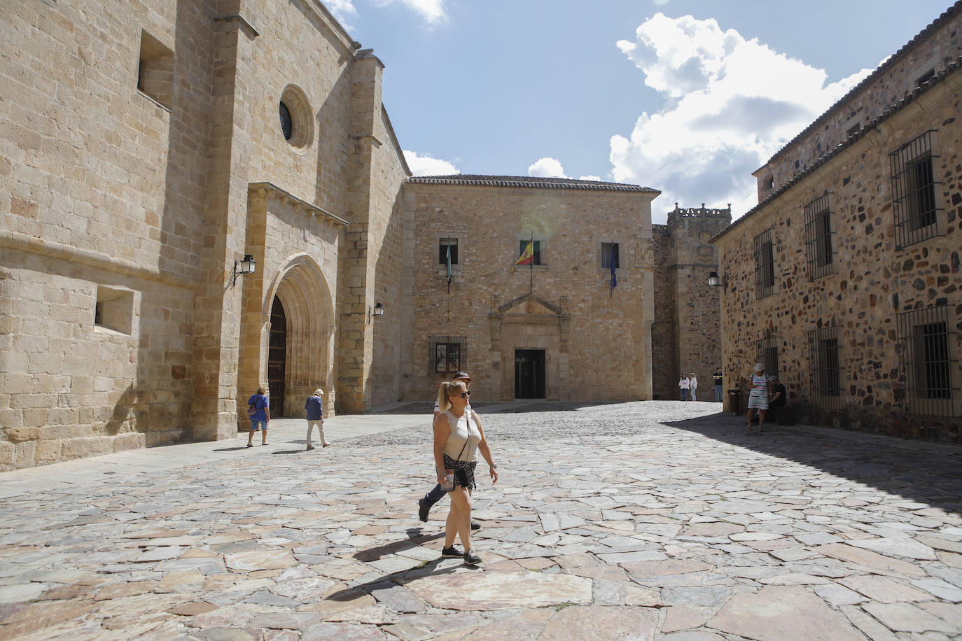 Trabajó en la rehabilitación de la concatedral de Santa María, en la sede de la Diputación provincial y en el Palacio de los Golfines de Abajo.